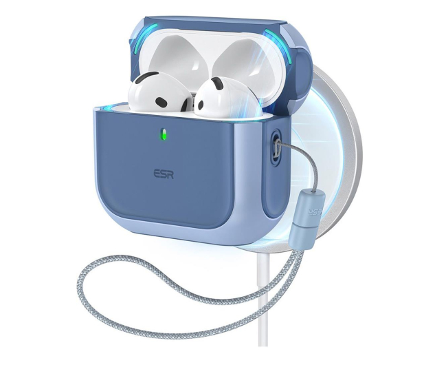 ESR Orbit Halolock Magsafe do Apple AirPods 4. generacji Blue - 1296580 - zdjęcie 2